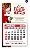 Ímã de Geladeira com Mini Calendário 2025 - Lembrancinha / Mimo Natal - 20 unidades - Imagem 2