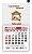 Ímã de Geladeira com Mini Calendário 2025 - Lembrancinha / Mimo Natal - 20 unidades (Tema Cristão) - Imagem 2