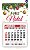 Ímã de Geladeira com Mini Calendário 2025 - Lembrancinha / Mimo Natal - 20 unidades - Imagem 3