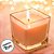 Pote de Vidro Quadrado para Vela - 6x6cm - 125ml - 96 unidades - Rizzo Import - Imagem 8
