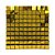 Painel Metalizado Shimmer Wall Dourado - 30x30cm - 100 unidades - Rizzo Import - Imagem 1