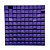 Painel Metalizado Shimmer Wall Roxo Nacarado - 30x30cm - 100 unidades - Rizzo Import - Imagem 1