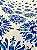 Tecido Malha Fluid Mandala Azul com Elastano para Roupa Feminina Vestidos conjuntos blusinhas leve e fresco - Imagem 1