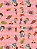 TECIDO CREPE FESTA JUNINA PERSONAGENS XADREZ VÁRIAS CORES  LEVE E FRESCO  PARA VESTIDO, BLUSA, CONJUNTO, SAIA, PANTALONA - Imagem 8
