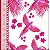 Tecido Crepe Arara Tropical azul vermelho com barrado estampado colorido vestido blusinha - Imagem 9