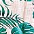 Crepe 1m com textura de linho folhas verdes costela de adão tropical verão para roupa feminina vestidos blusas cangas, s - Imagem 2
