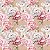 TULE DE MALHA FLORAL  ESTAMPADO COLORIDO IDEAL PARA VESTIDO FEMININO SAIA FEMININA BLUSA FESTA - Imagem 5