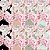 TULE DE MALHA FLORAL  ESTAMPADO COLORIDO IDEAL PARA VESTIDO FEMININO SAIA FEMININA BLUSA FESTA - Imagem 6