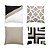 Kit 4 Capas de Almofadas Decorativas para Sala Quarto Cores diversas - Imagem 3