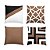 Kit 4 Capas de Almofadas Decorativas para Sala Quarto Cores diversas - Imagem 4