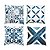 KIT 4 Capas de Almofada Azulejo Português Decoração Sala Quarto Sofá - Imagem 1