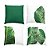 KIT 4 Capas de Almofada Folhas Decoração Sala Quarto Sofá Estampa Digital em ambos os lados - Imagem 7