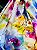 TECIDO CREPINHO FLORAL AQUARELADO PARA CONFECÇÃO DE VESTIDOS, SAIAS, BLUSAS, ETC - Imagem 5