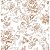 TECIDO TULE FLORAL VINTAGE ROMÂNTICO FUNDO BRANCO PARA CONFECÇÃO DE VESTIDOS, SAIAS, BLUSAS, ETC. - Imagem 7
