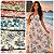 TECIDO CREPINHO FLORAL VINTAGE ROMÂNTICO FUNDO BRANCO PARA CONFECÇÃO DE VESTIDOS, SAIAS, BLUSAS, ETC. - Imagem 1