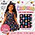 TECIDO CREPINHO FLORAL INFANTIL COLORIDA MODA KIDS VASOS GEOMÉTRICOS PARA CONFECÇÃO DE VESTIDOS, SAIAS, BLUSAS, ETC. - Imagem 1