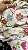 TECIDO CREPINHO FLORAL INFANTIL COLORIDA FLORES COM CARINHAS FOFAS PARA CONFECÇÃO DE VESTIDOS, SAIAS, BLUSAS, ETC. - Imagem 2