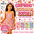TECIDO CREPINHO URSINHOS FOFOS 2 URSA FLORAL COM LAÇO E FLORES PARA CONFECÇÃO DE VESTIDOS, SAIAS, BLUSAS, E - Imagem 1