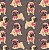 CREPINHO- COLEÇÃO INFANTIL 1 - UNICÓRNIO, JOANINHA, GIRAFA, CACHORRO PARA CONFECÇÃO DE VESTIDOS, SAIAS, BLUSA, ETC - Imagem 15