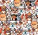 CREPINHO- COLEÇÃO INFANTIL 1 - UNICÓRNIO, JOANINHA, GIRAFA, CACHORRO PARA CONFECÇÃO DE VESTIDOS, SAIAS, BLUSA, ETC - Imagem 16