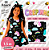 TECIDOS TULE, CREPINHO, FLUID E SUEDE LIGHT - Nuvens e Arco iris 1 Lilas - PARA CONFECÇÃO DE VESTIDOS, PIJAMAS, SAIAS, BLUSA, ETC - Imagem 1