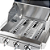 Churrasqueira a Gás Alluma Essential Em Inox  de Embutir - 3 Queimadores - Imagem 7