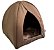 Cama Toca Iglu Oca Caminha e Casinha Para Cães e Gatos Cachorros Pequenos Shitzu - Imagem 1