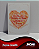 Plaquinha Decorativa 20x28cm - Uma verdadeira história de amor nunca termina - Imagem 1