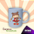 Caneca Branca 9,5x8cm 325ml Personalizada - Imagem 2