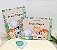 Kit Caderneta + Livro de bebê - Safari  2/ Personalizado - Imagem 1