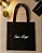 Ecobag de Brim preto - Personalizada com a sua Logo ou Marca - Imagem 2