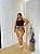 Conjunto shorts saia+cropped plus size - Imagem 2