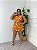 Macaquinho Plus Size Bengaline Com Cinto - Imagem 3