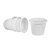 COPO DESCARTAVEL 50ML PCT 100 UNI CRISTALCOPO - Imagem 1