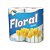 PAPEL HIGIENICO FOLHA SIMPLES FLORAL NEUTRO 4X30M - Imagem 1