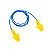 PROTETOR AUDITIVO TIPO PLUG COPOLIMERO 17DB CA: 17664 - Imagem 1