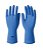 LUVA SANRO LATEX AZUL LIGTH TAM M CA46878 - Imagem 1