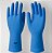 LUVA SANRO LATEX AZUL LIGTH TAM G CA46878 - Imagem 1