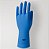 LUVA SANRO LATEX AZUL LIGTH TAM G CA46878 - Imagem 2