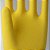 LUVA SANRO LIGHT LATEX AMARELO FLOCADO 30CM P CA43301 - Imagem 4