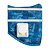 RESPIRADOR 3M 9822 PFF2 CA 41515 DOBRAVEL AZUL COM VALVULA - Imagem 3