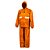 CONJUNTO NYLON EMBORRACHADO LARANJA COM CAPUZ E REFLETIVO - Imagem 1