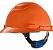 CAPACETE 3M H706 LARANJA SUSPENSAO CATRACA CLASSE B CA29638 - Imagem 1