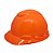 CAPACETE 3M H706 LARANJA SUSPENSAO CATRACA CLASSE B CA29638 - Imagem 2