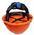 CAPACETE 3M H706 LARANJA SUSPENSAO CATRACA CLASSE B CA29638 - Imagem 3