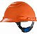 CAPACETE 3M H700 LARANJA C/SUSPENSAO CLASSE B CA29638 - Imagem 1