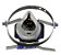 Máscara Respirador Semifacial 3M Secure Click HF-802SD CA 44458 para Pintura e Indústria Química - Imagem 4