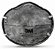 RESPIRADOR 3M 8713 PFF1 SEMI FACIAL CONCHA CA448 HB004119085 - Imagem 1