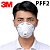 RESPIRADOR 3M 8801 PFF2 SEMI FACIAL CONCHA CA 2072 - Imagem 2