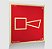 PLACA PVC EXP 2,00MM 15X15CM PAF250 E1 ALARME SONORO - Imagem 1